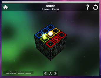 Cubetastic on Mac, screenshot 2
